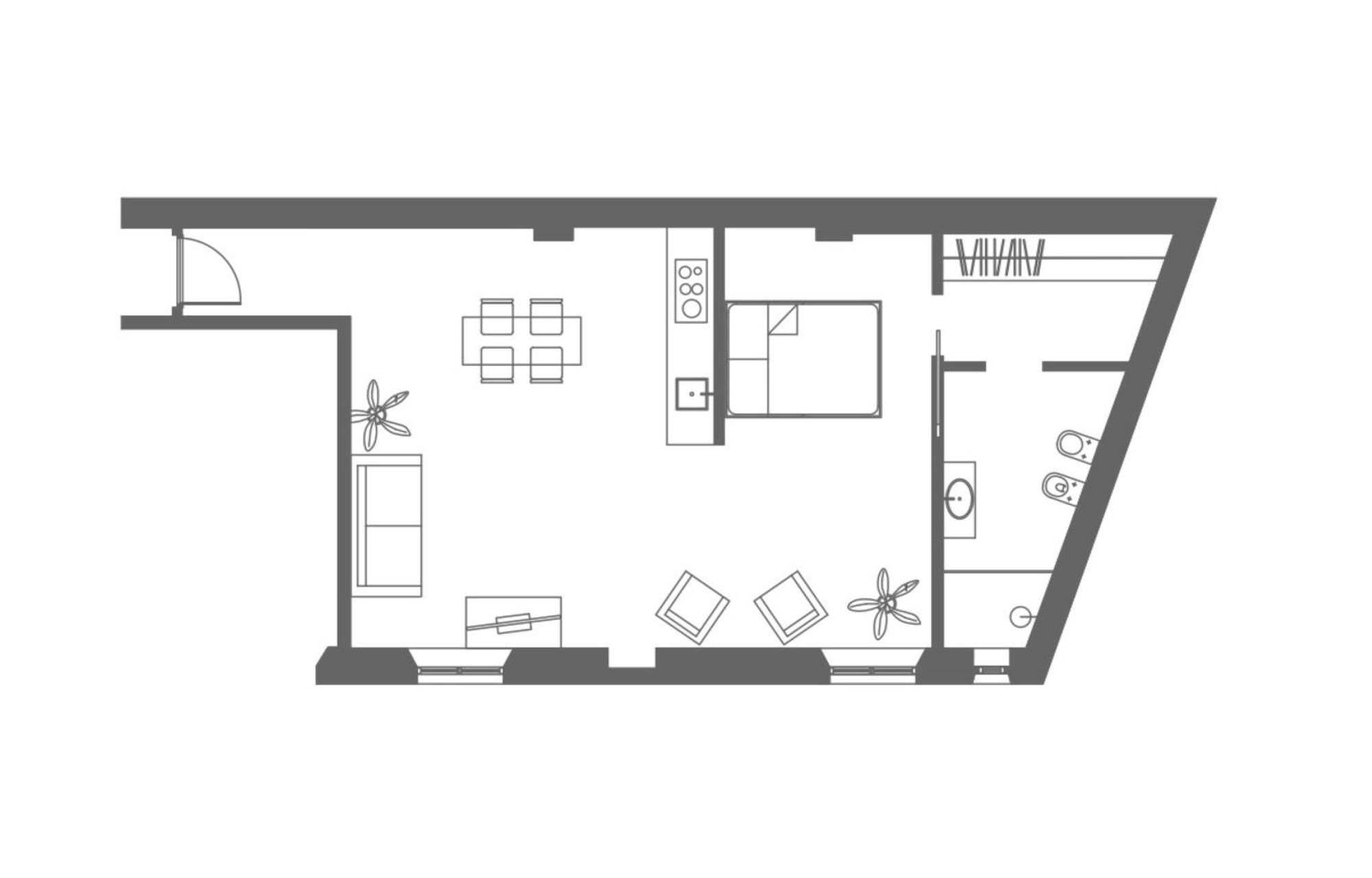 Brera Apartments In Porta Romana 밀라노 객실 사진
